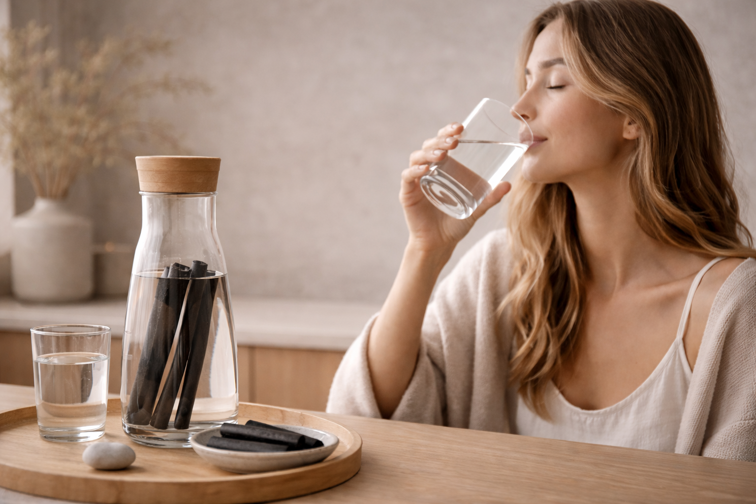 Wasserfilter aus Japan.